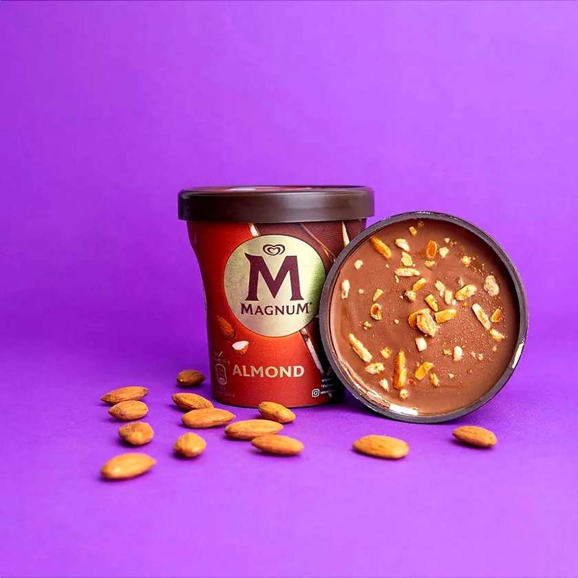 Magnum Almond Cup Ice Cream Pint 440ML