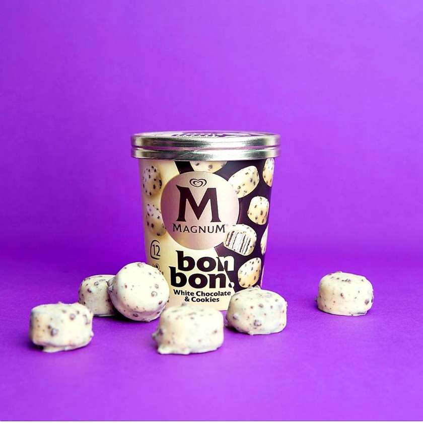 Magnum Bon Bon White Chocolate & Cookies Ice Cream (12 Pieces x 17ML)