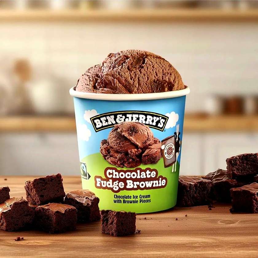 Ben & Jerry's Chocolate Fudge Brownie Ice Cream 465ml