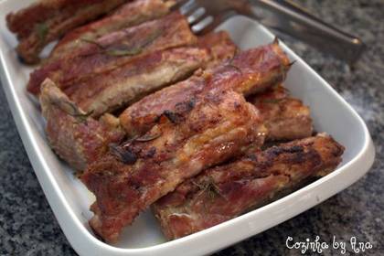 Dose Costelinha Porco Assada no Forno
