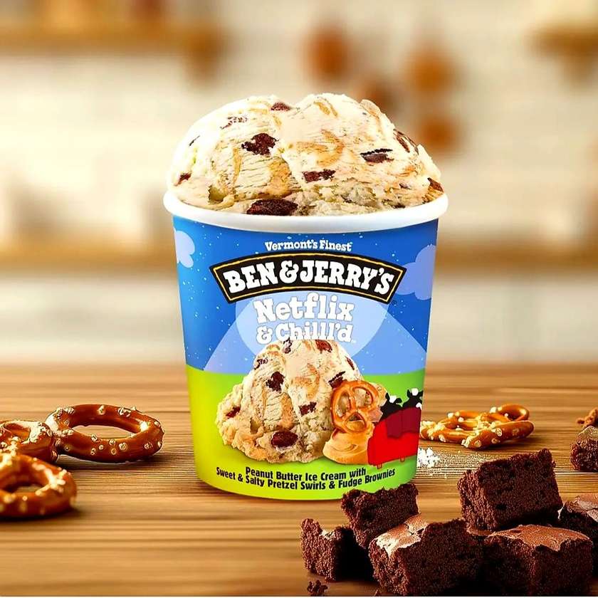 Ben & Jerry's Netflix & Chill'd Ice Cream Cup 465ml