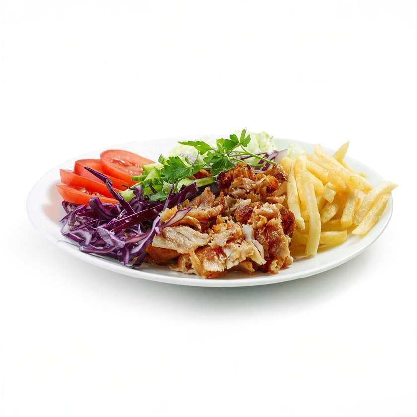 Menu 6 Kebab no Prato