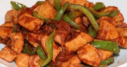 Chicken with Capsicums