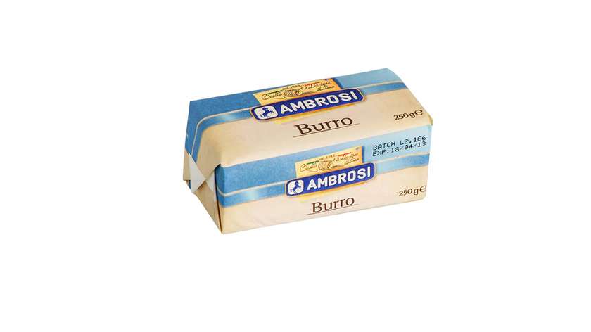 Ambrosi Butter Unsalted, 250g