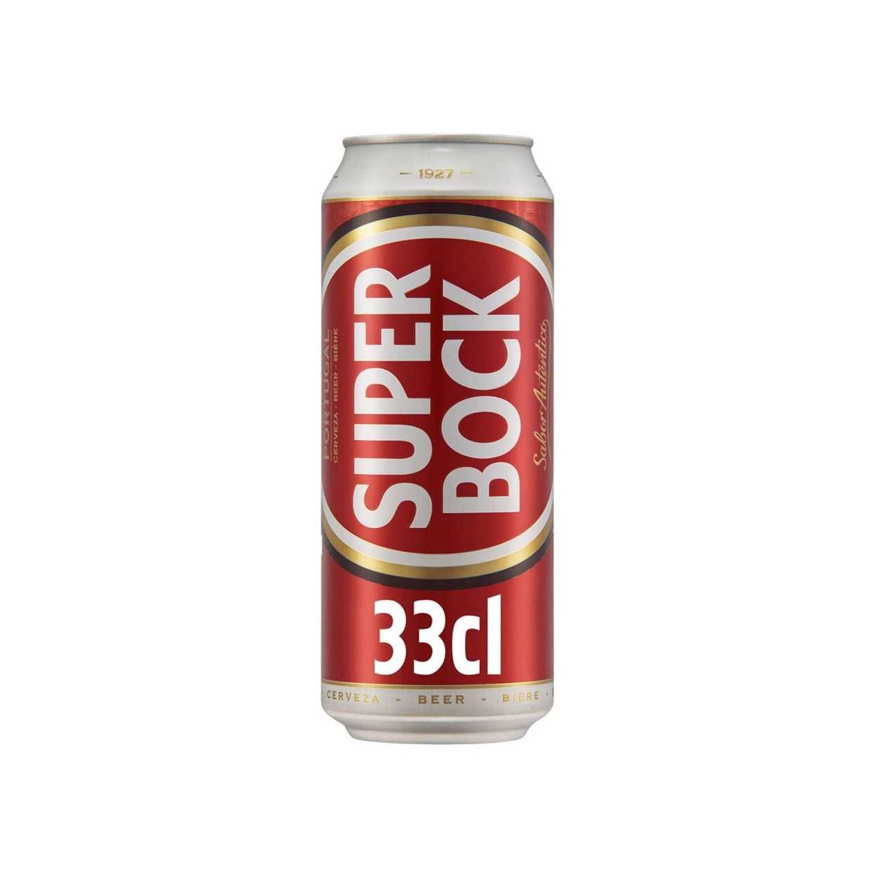 Cerveja Super Bock Lata (33cl)