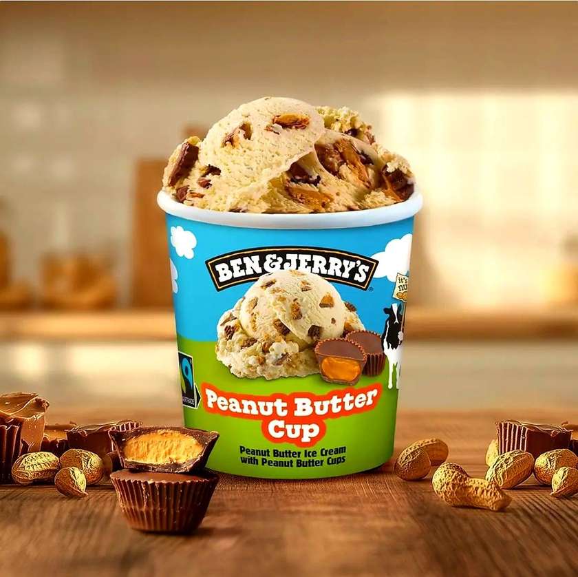 Ben & Jerry's Peanut Butter Cup Ice Cream 465ml