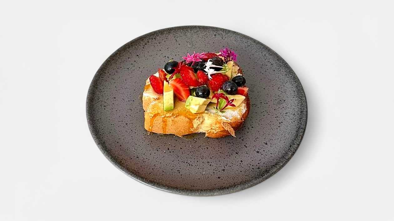 Frutty Open Sandwich