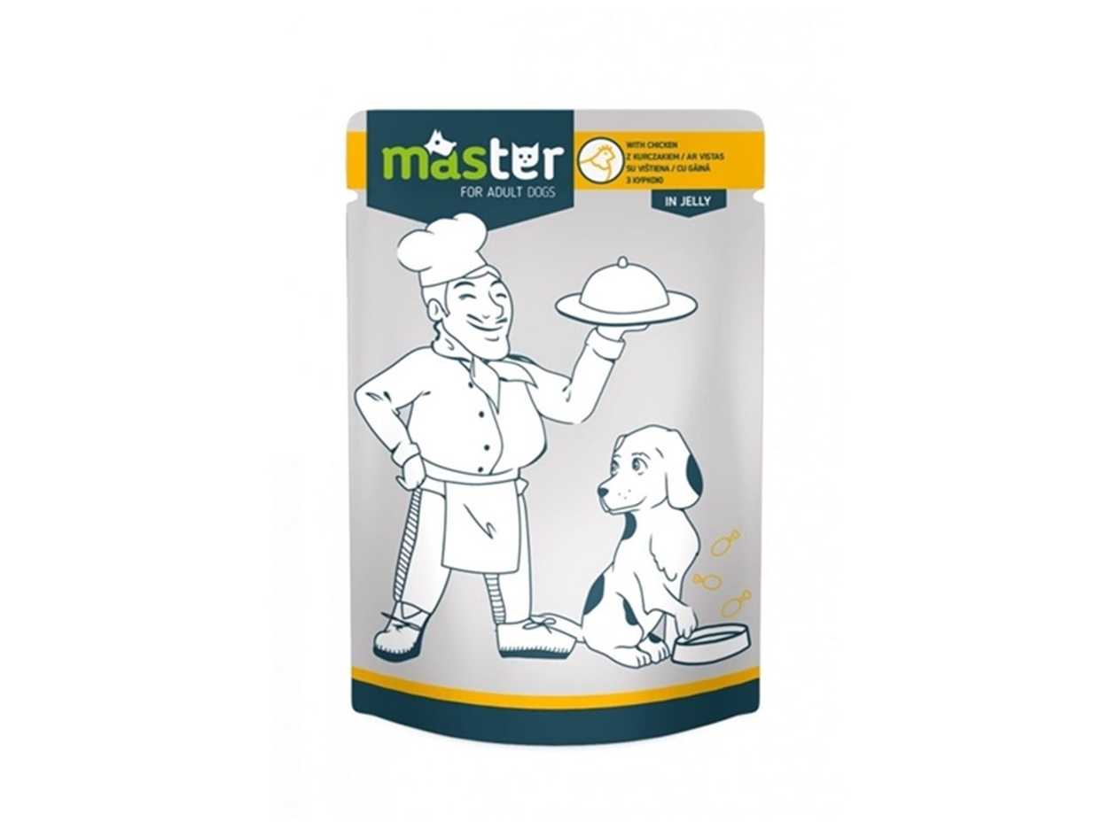 Master Dog Pouch with Poultry in Jelly (0.08kg)