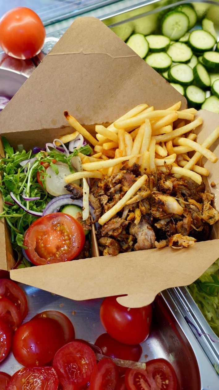 Gyros velký box
