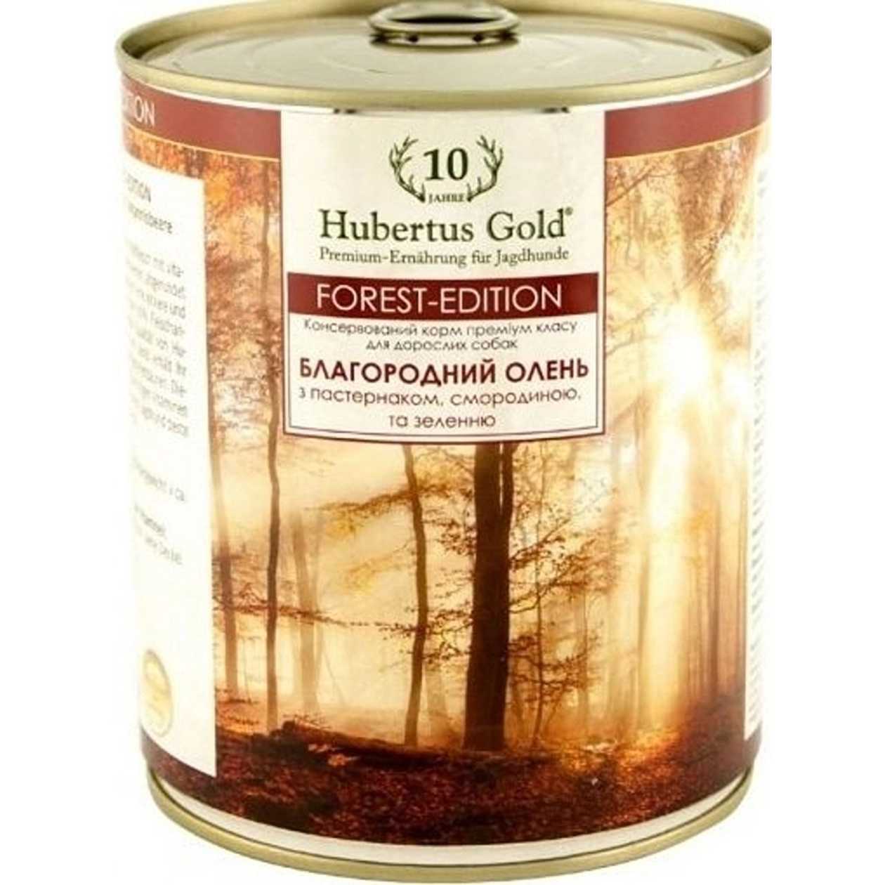 Hubertus Gold консерви для собак з благородним оленем