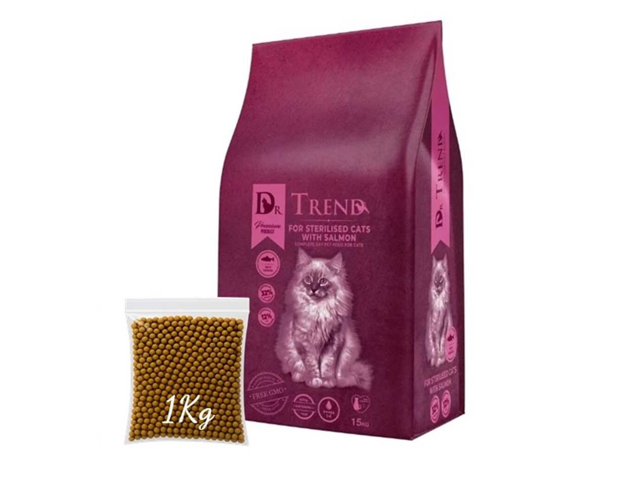 Dr. Trend Sterile with Salmon for Cats (1kg)
