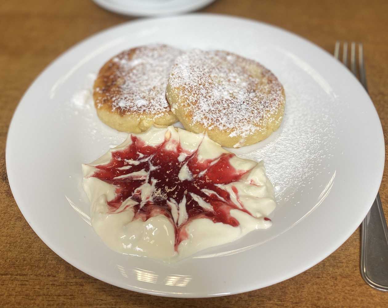 Farmer's Cheese Pancakes