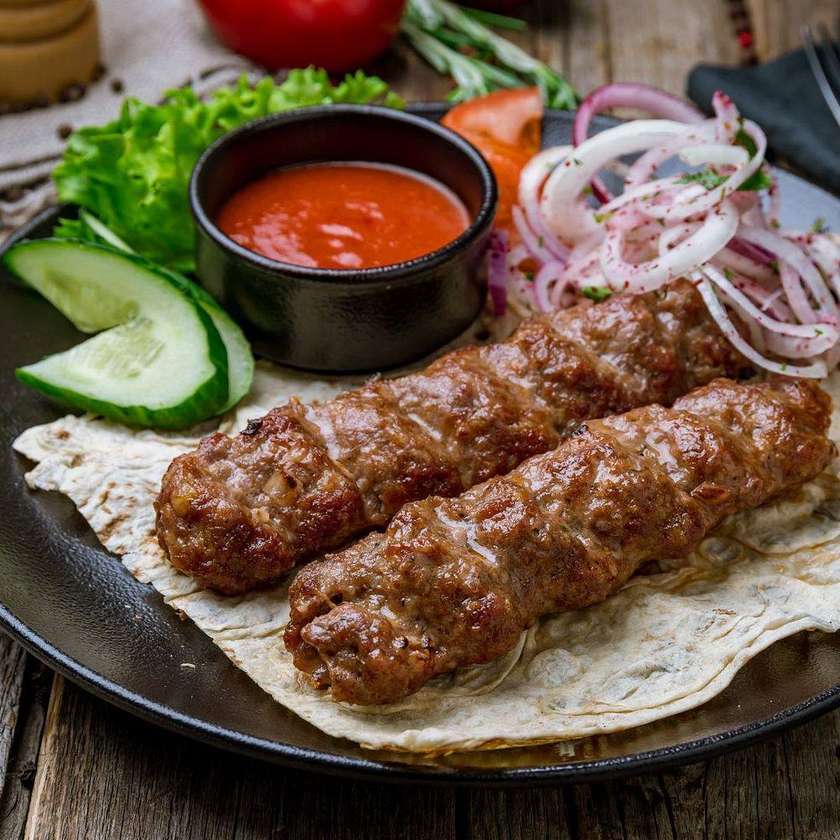 Люля кебаб свино-яловичий