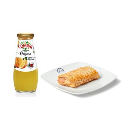 Folhado Misto + Refrigerante ou Compal
