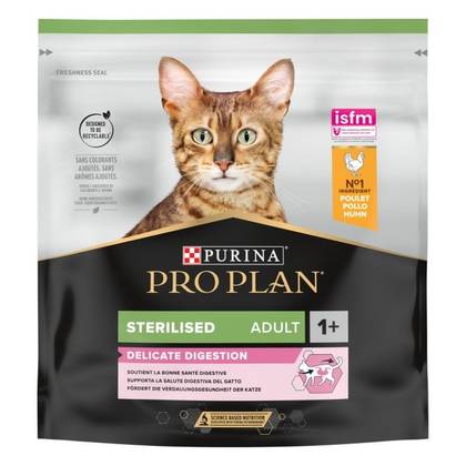 Pro Plan Sterilised Delicate сухий корм для стерилізованих котів з чутливим травленням