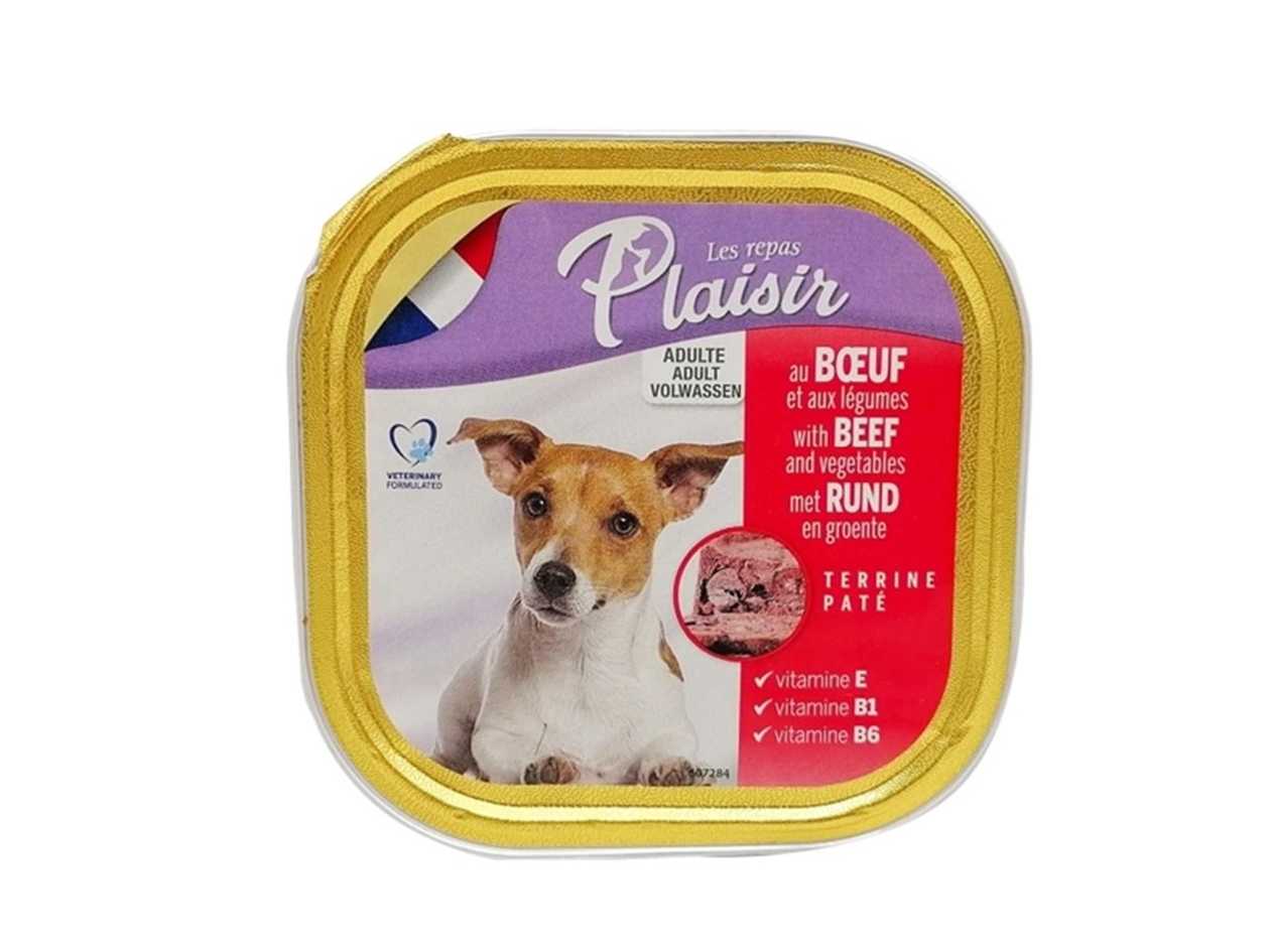 Plaisir Pate Dog with Beef and Vegetables (0.3kg)