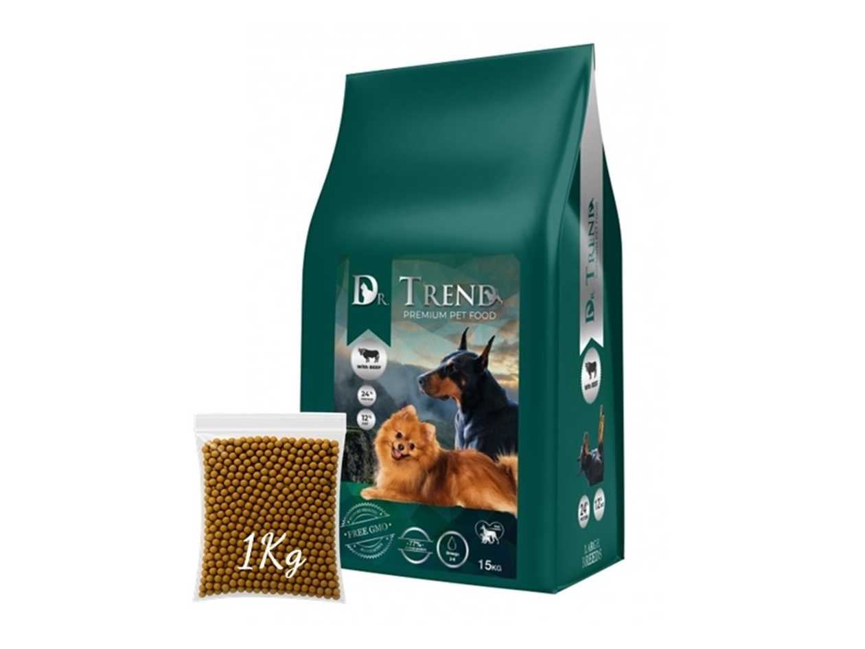 Dr. Trend Puppies Small Breed with Beef (1kg)