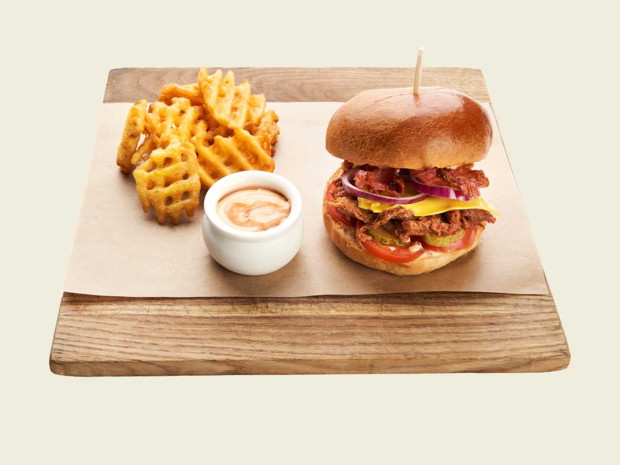Pulled Beef Burger