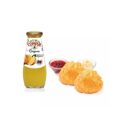 2 Scones + Refrigerante ou Compal