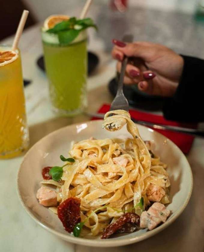 Salmon Pasta