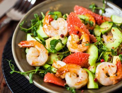 Salada de Gambas