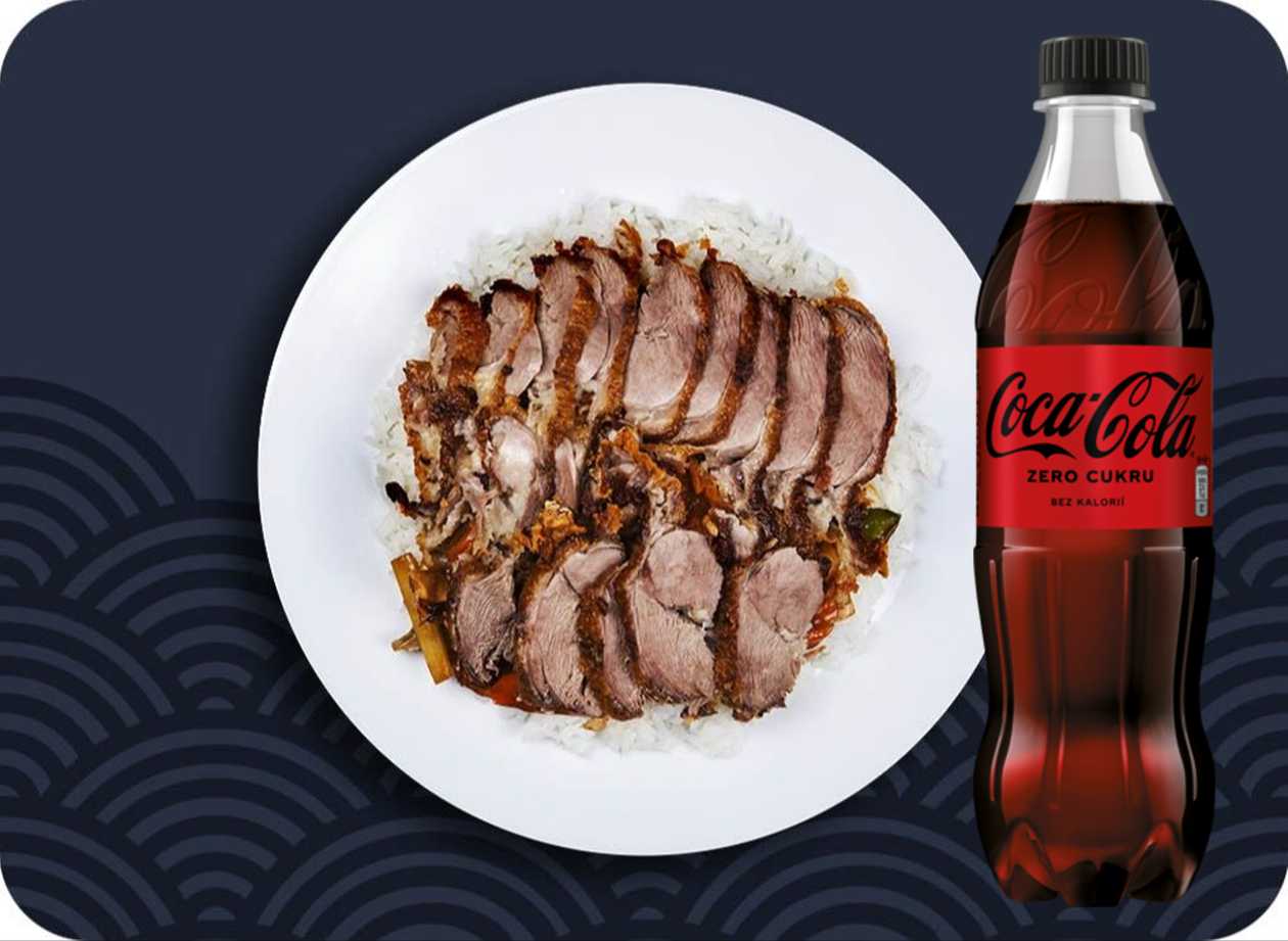Fragrant and Crispy Duck, Rice MENU