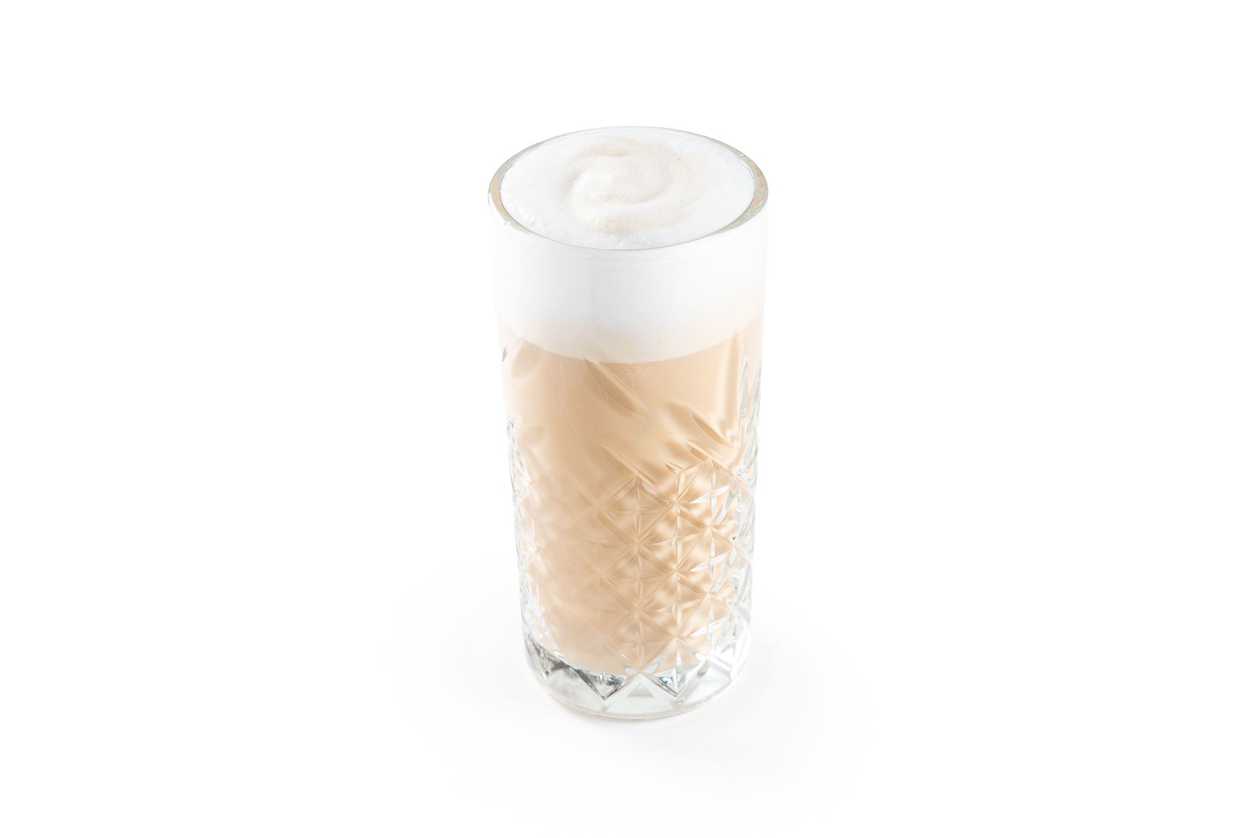 Ice latte macchiato