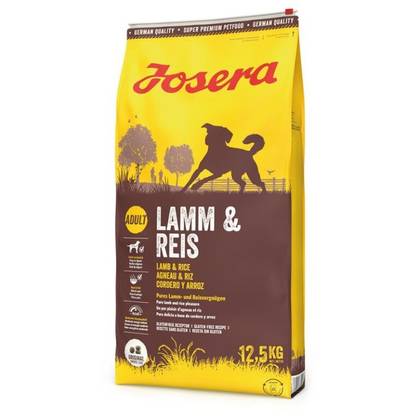 Josera Lamm & Reis Adult сухий корм для собак усіх порід з малоактивним способом життя (на вагу)