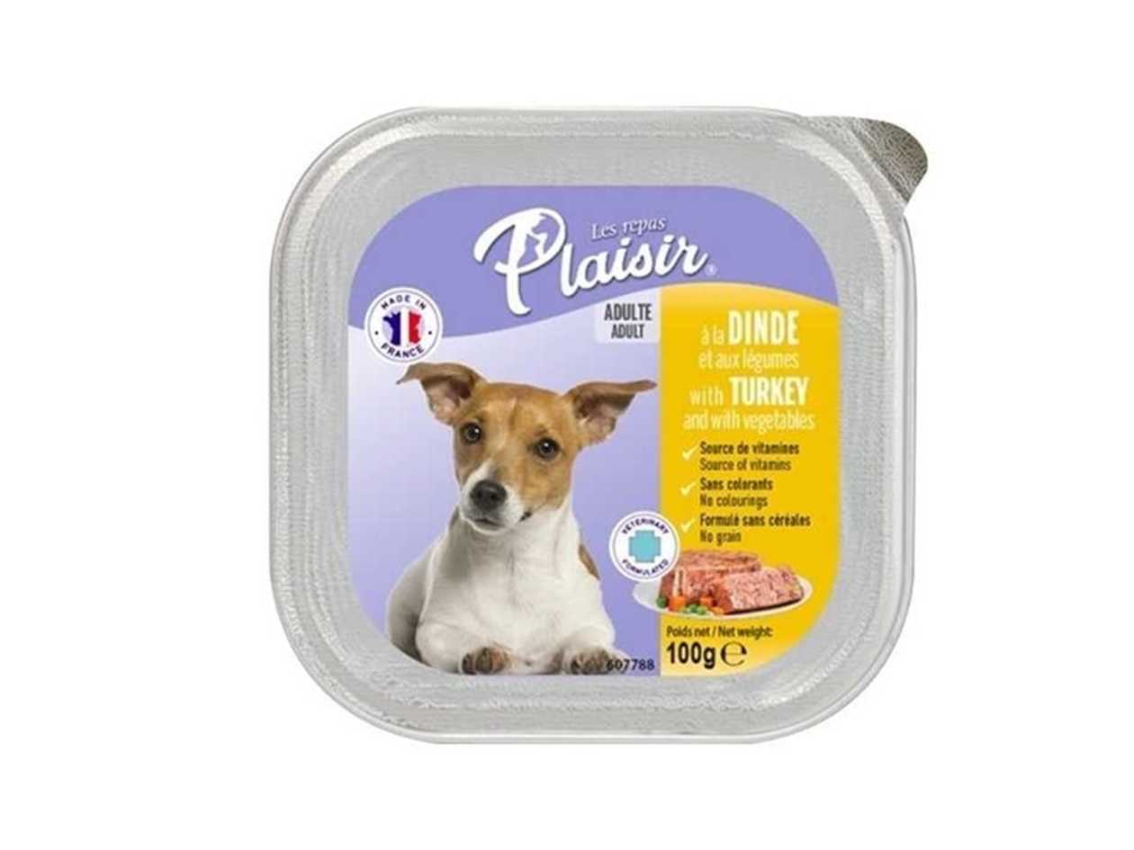 Plaisir Pate Dog with Turkey and Vegetables (0.1kg)