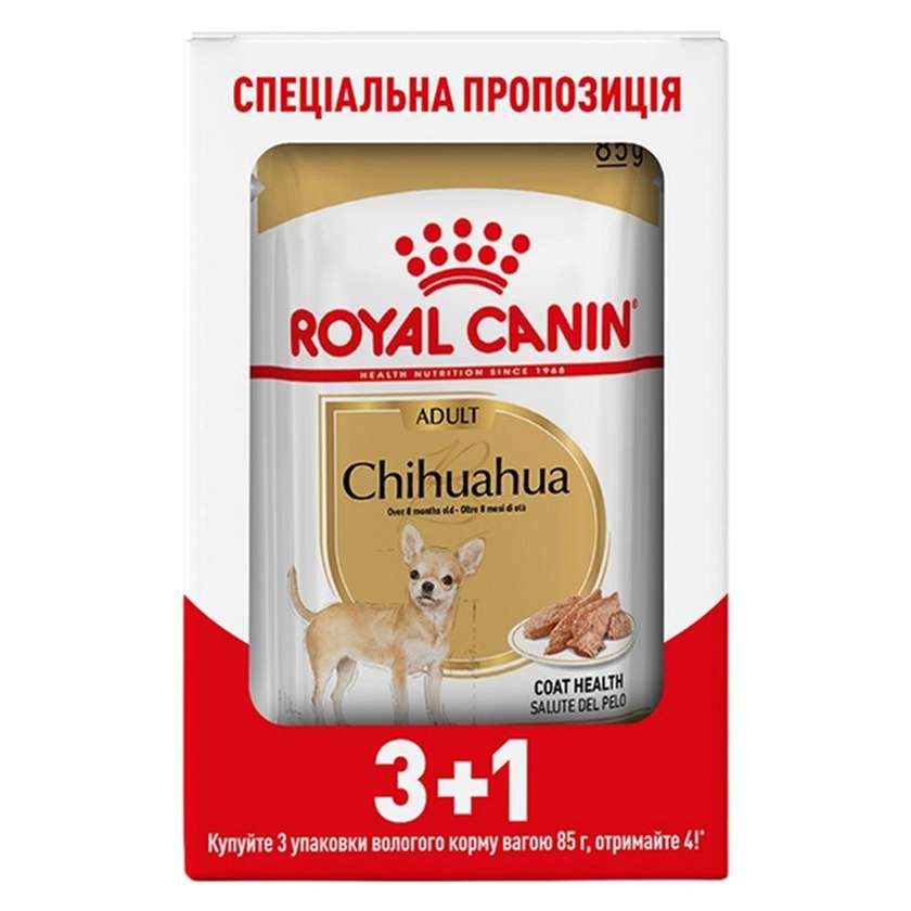 Royal Canin Chihuahua Adult вологий корм для собак породи Чихуахуа