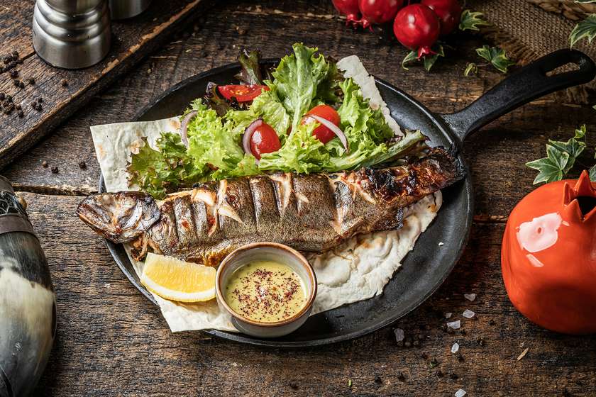 Форель по-батумські (250/80/30г)