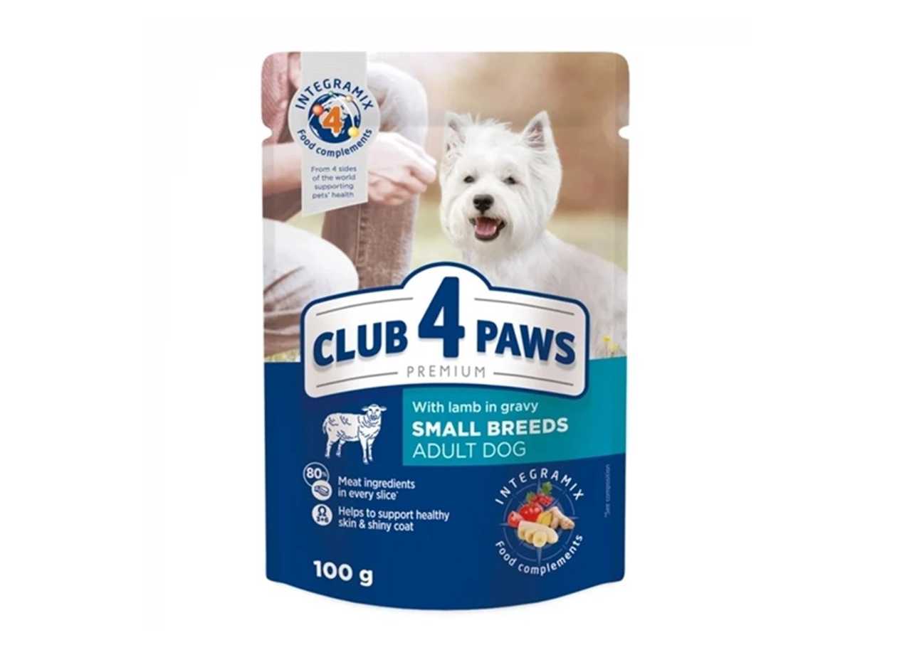4 Paws Dog Pouch with Lamb in Sauce (0.1kg)