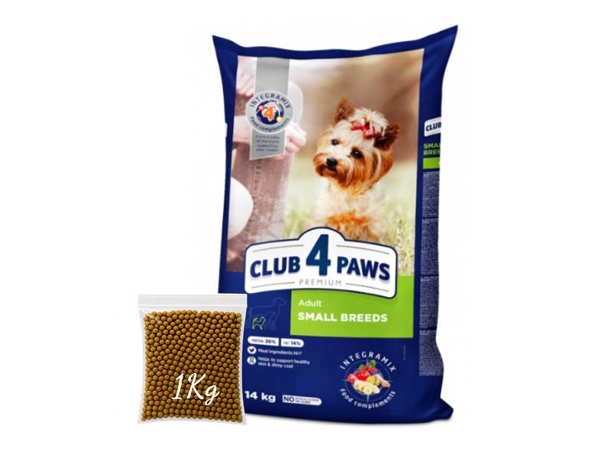 Club 4 Paws Puppies Small Breed with Poultry (1kg)