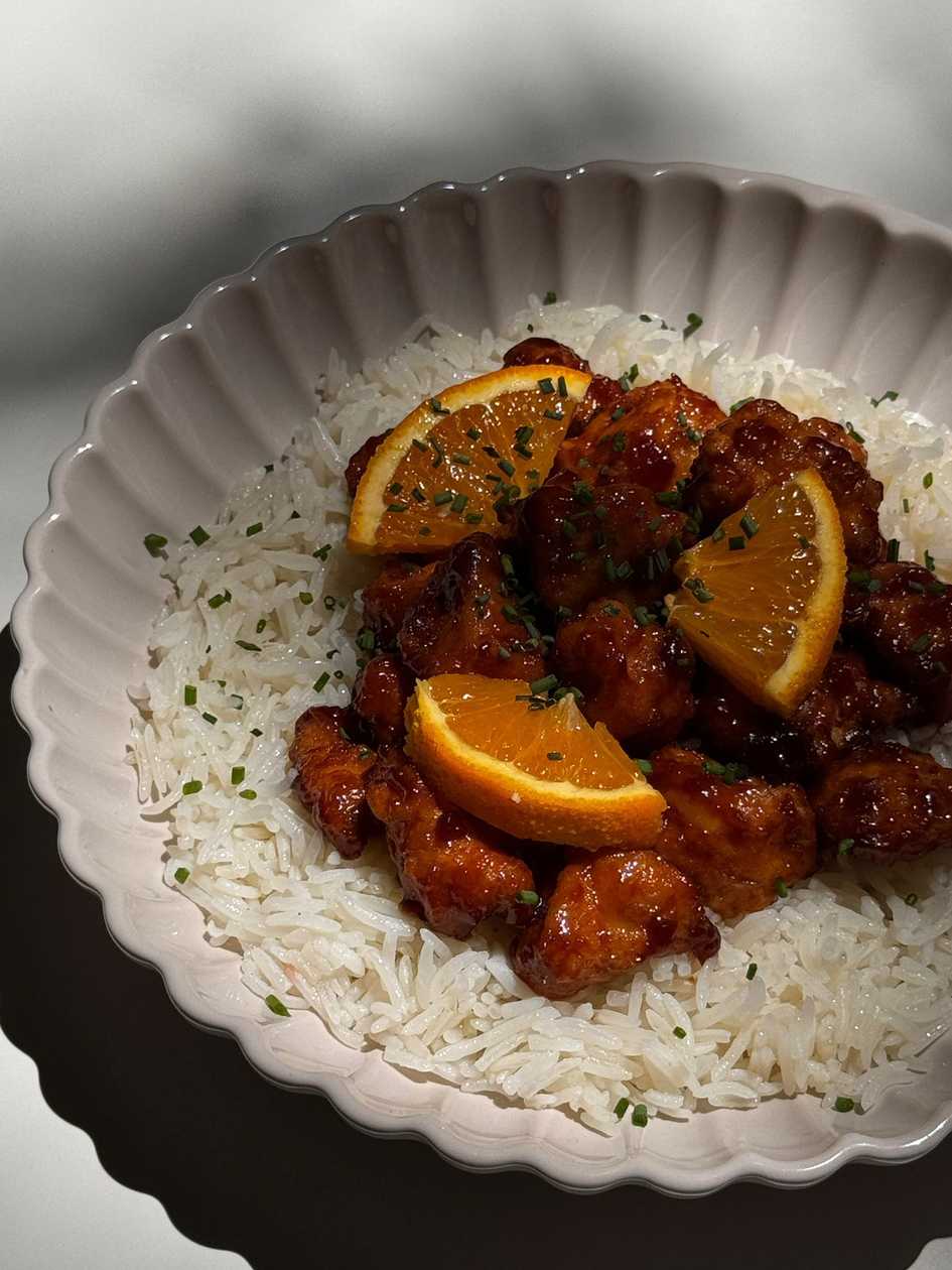 Sticky Orange Chicken