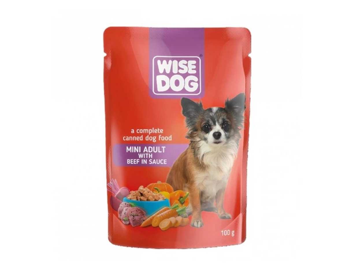 Wise Dog Pouch with Beef in Sauce (0.1kg)