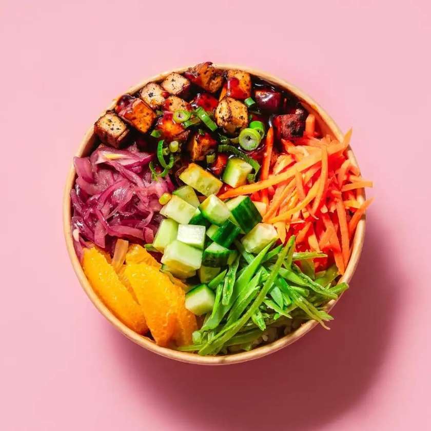BiBimbap Tofu Wędzone