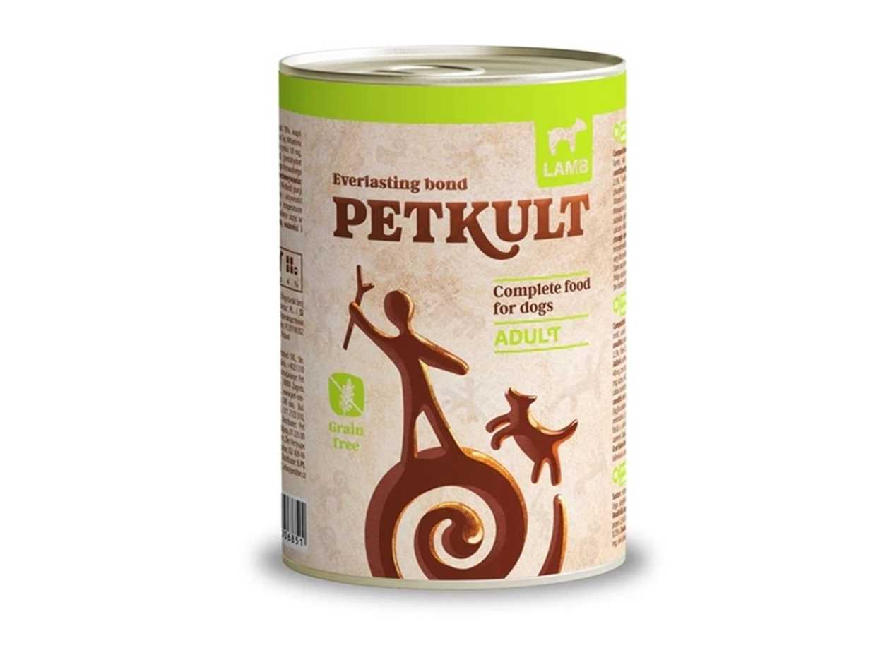 Petkult Canned Dog Food with Lamb (0.4kg)