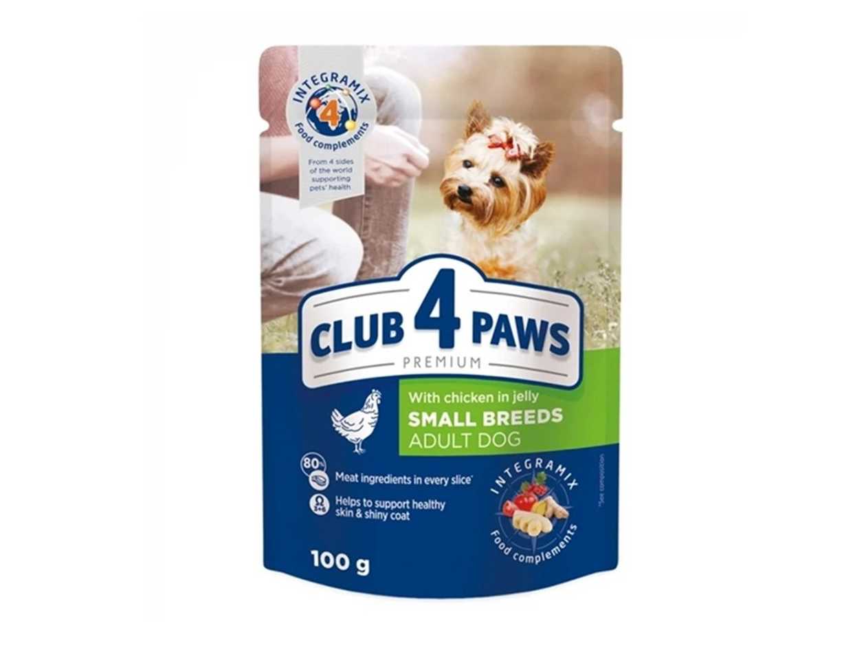 4 Paws Dog Pouch with Poultry in Jelly (0.1kg)