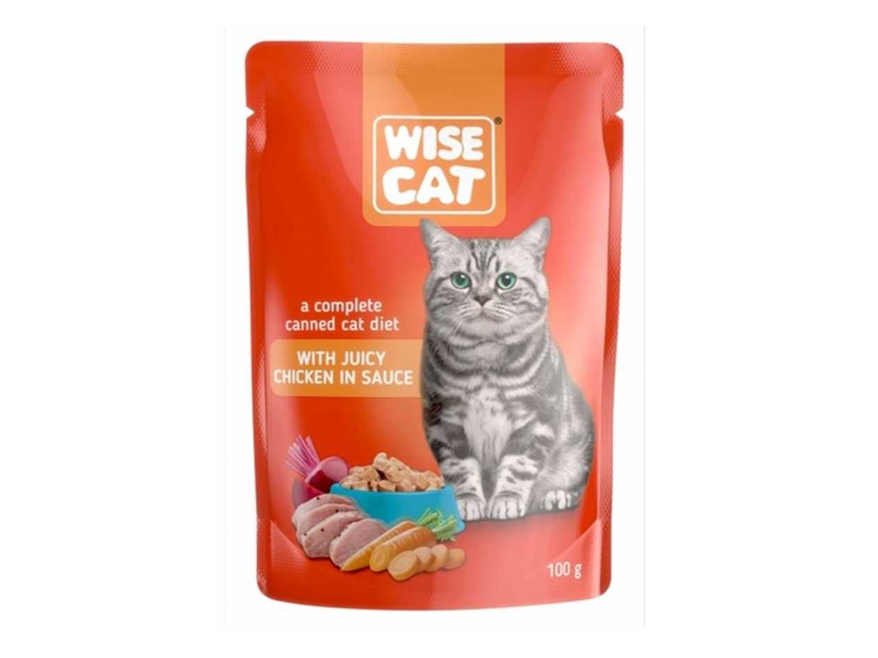Wise Cat Pouch with Poultry in Sauce (0.1kg)