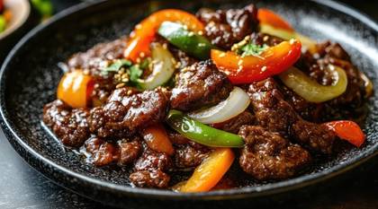 Vaca com Pimentos