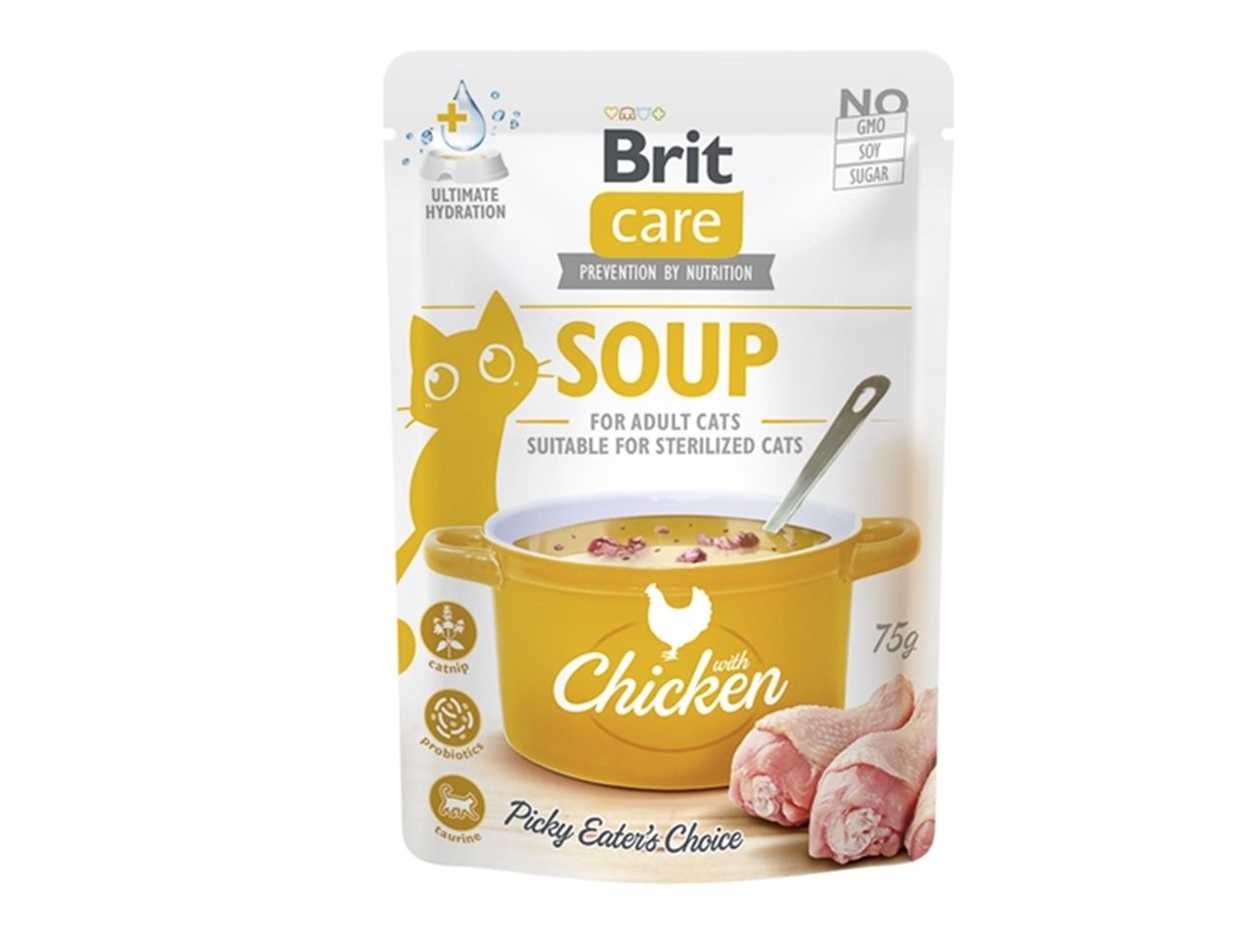 Brit Care Pouch Soup for Cats with Poultry (0.075kg)