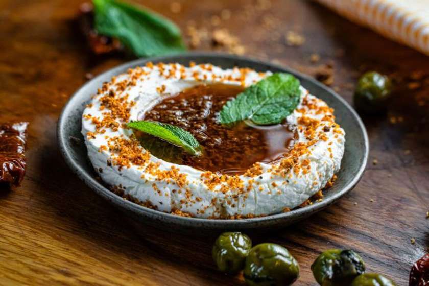 Labneh & Focaccia