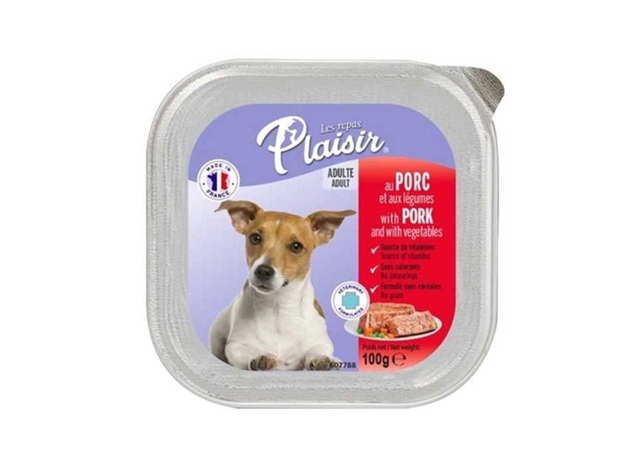 Plaisir Pate Dog with Pork and Vegetables (0.1kg)