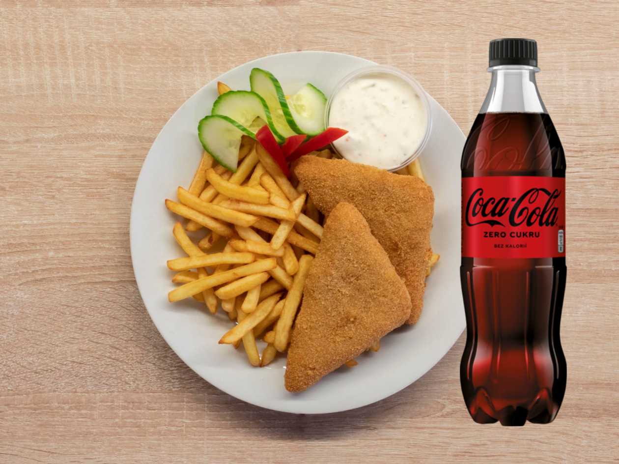 Smažený sýr & hranolky MENU