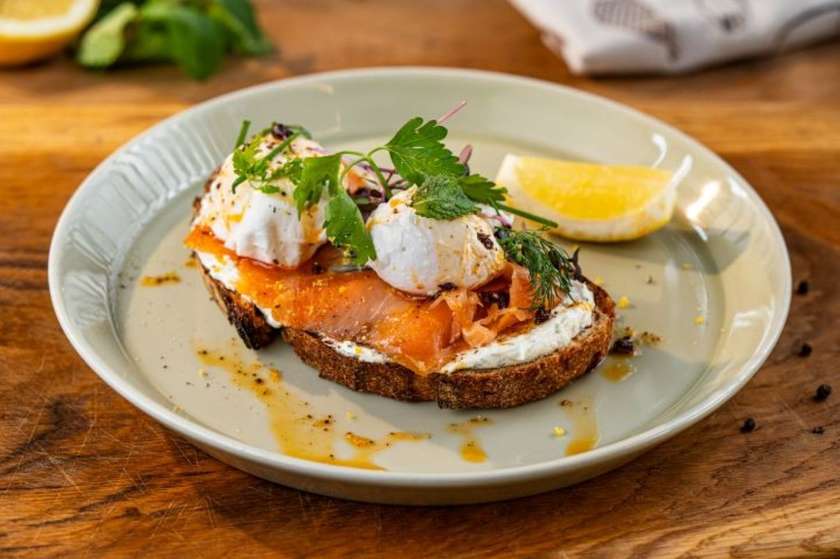 Smoked Salmon on Toast
