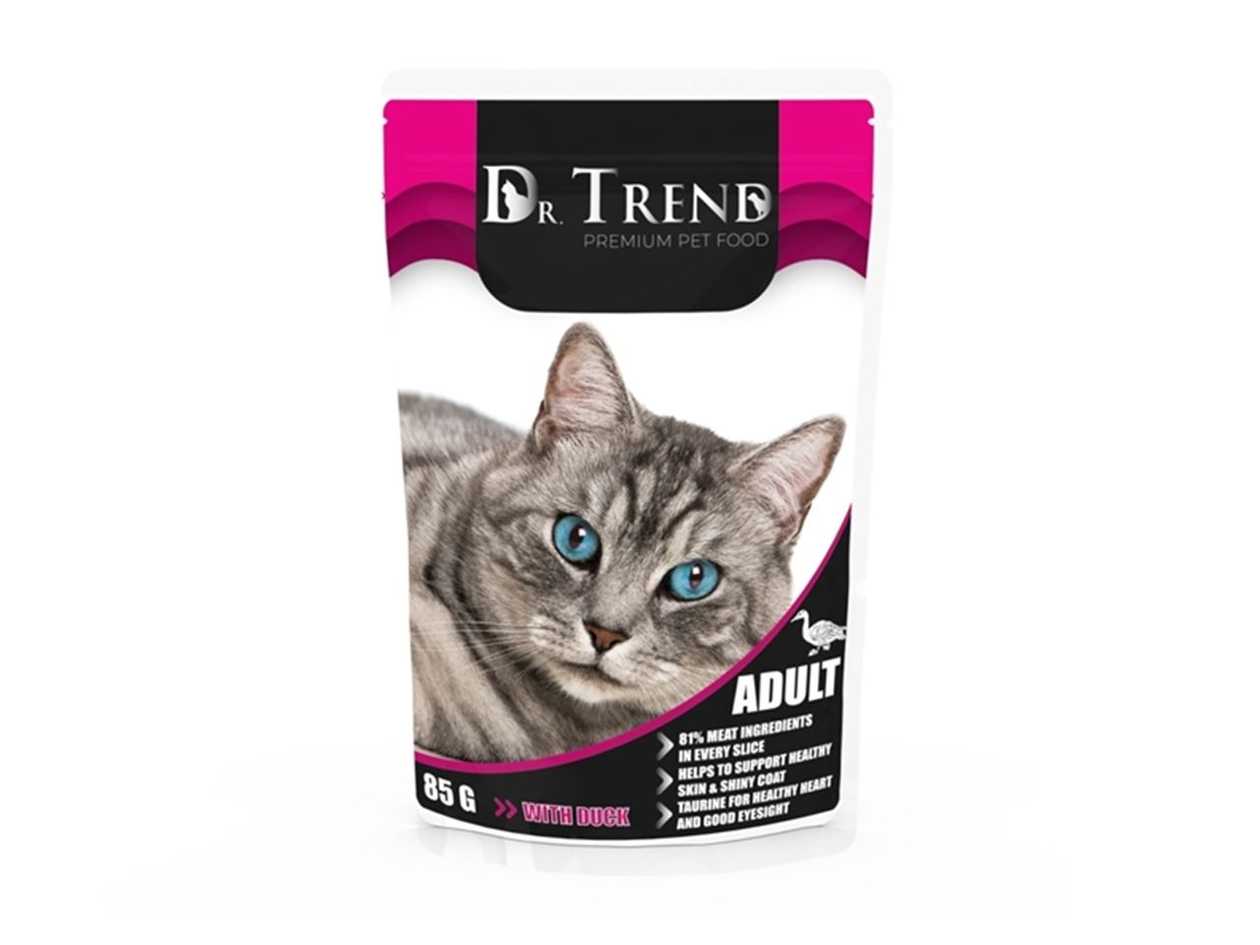 Dr. Trend Pouch Cats with Duck in Sauce (0.085kg)