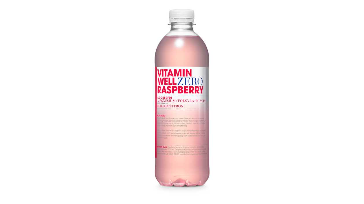Vitamin Well Raspberry Zero 0.5l