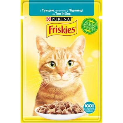 Friskies підлива для котів зі шматочками тунця