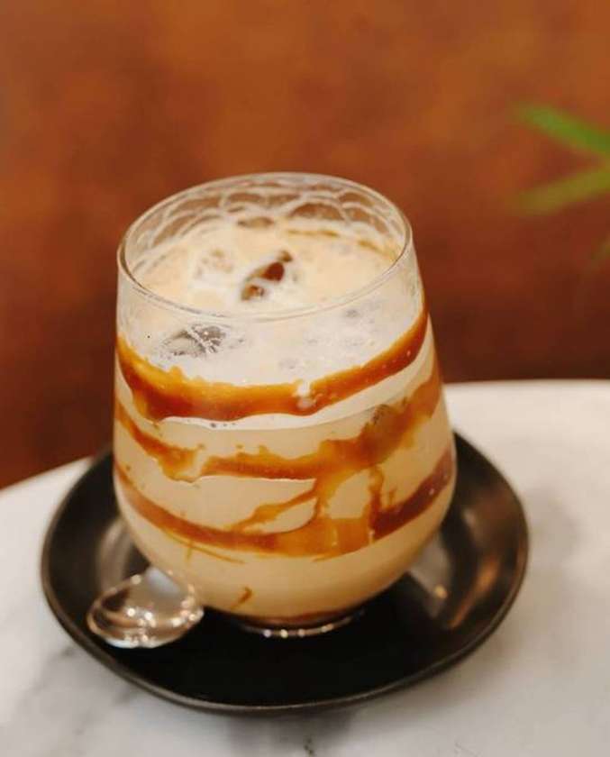 Iced Caramel Latte