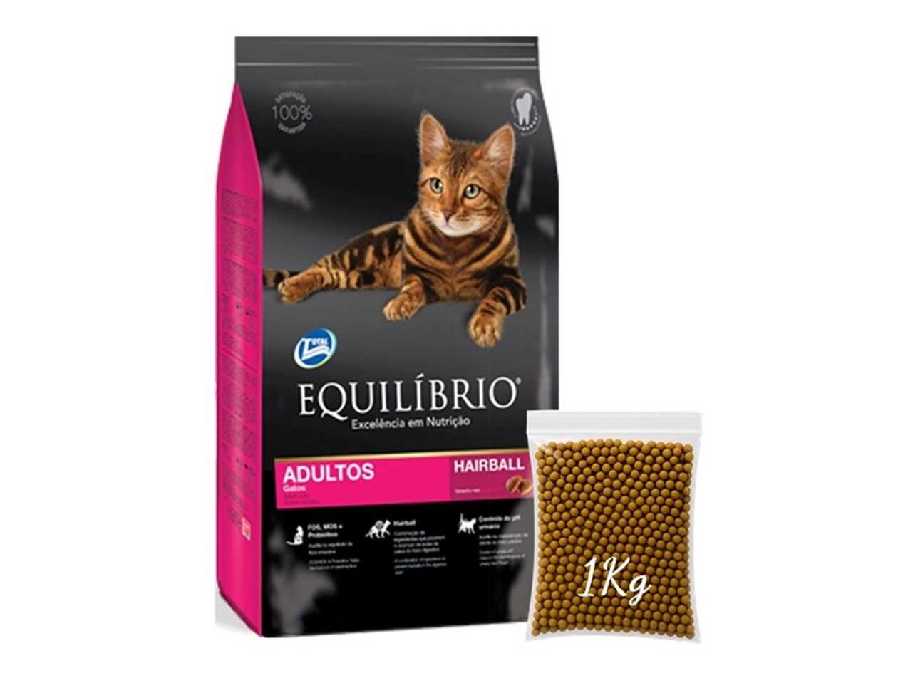 Equilibrio Hairball with Poultry for Cats (1kg)